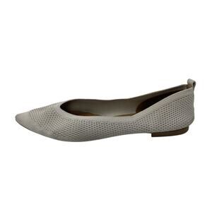 Everlane ReKnit Point Flats Women's Gray Pointed Toe Slip On Ballet Shoes 10.5